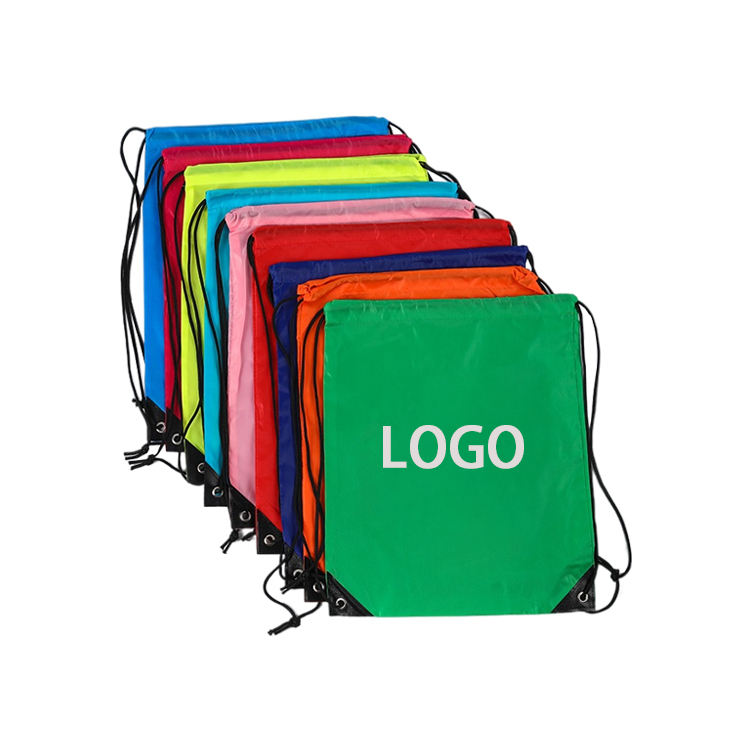 Simpleng Disenyong Drawstring Bag