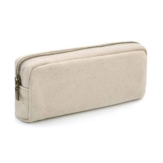 Square Canvas Pencil Bag