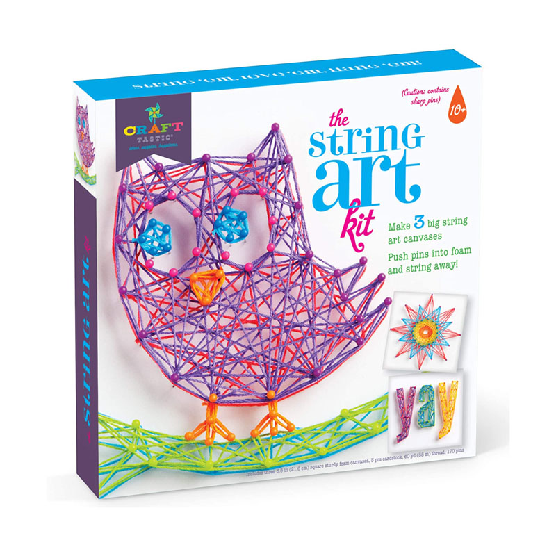 String Art Kids DIY Art Craft